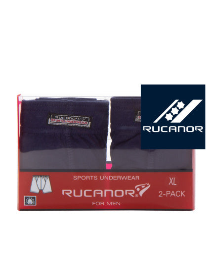 Rucanor Ondergoed Boxer 2-pack heren zwart maat M