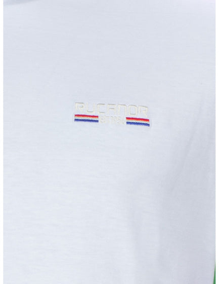 Rucanor Raffi basic shirt ronde hals heren wit maat 3XL