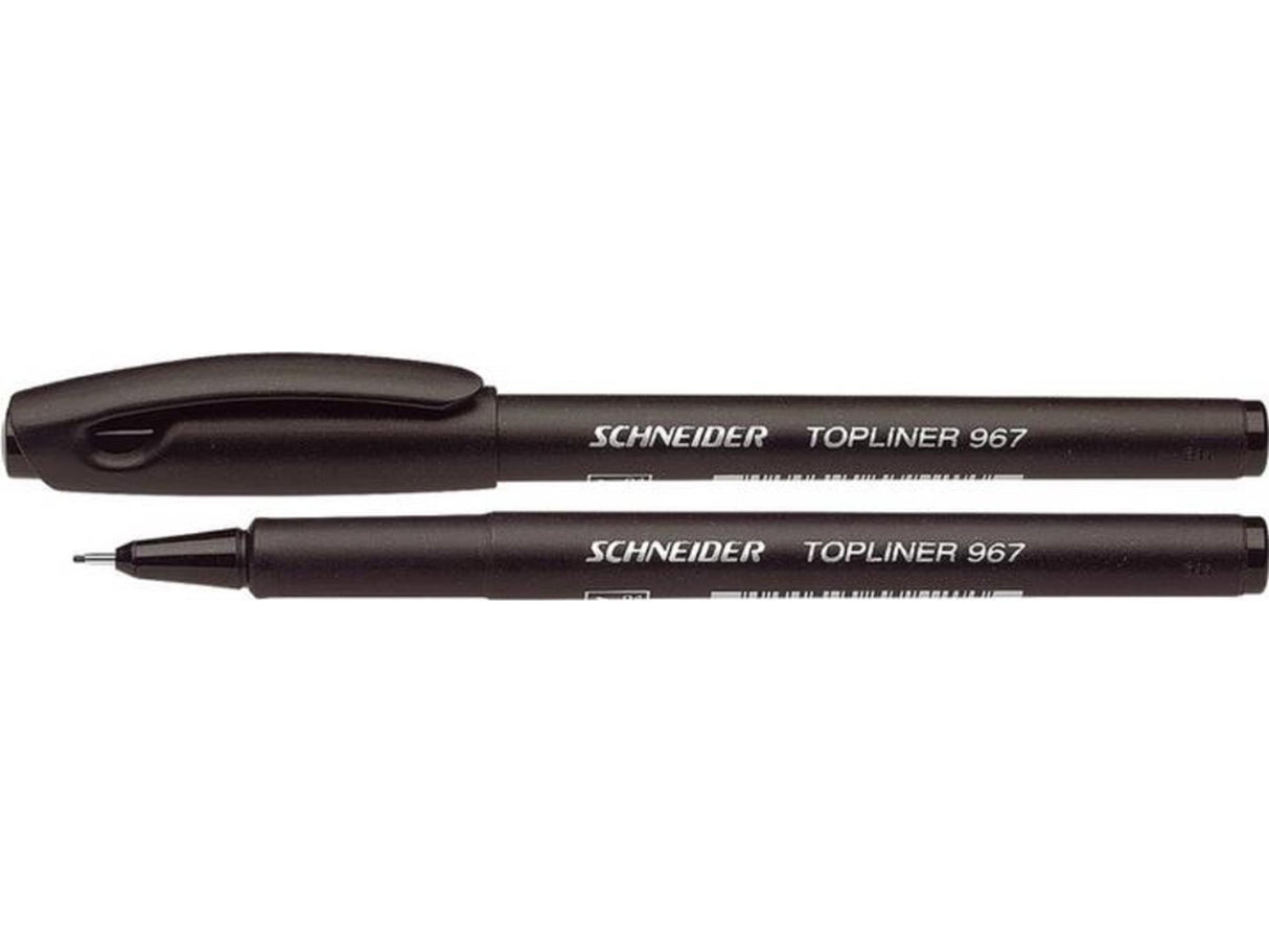 Kangaro fijnschrijver 967 0.4 mm zwart 10st