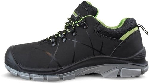 Safeet werkschoen lenvik laag s3 | zwart grijs | maat 37 - 8719388016405