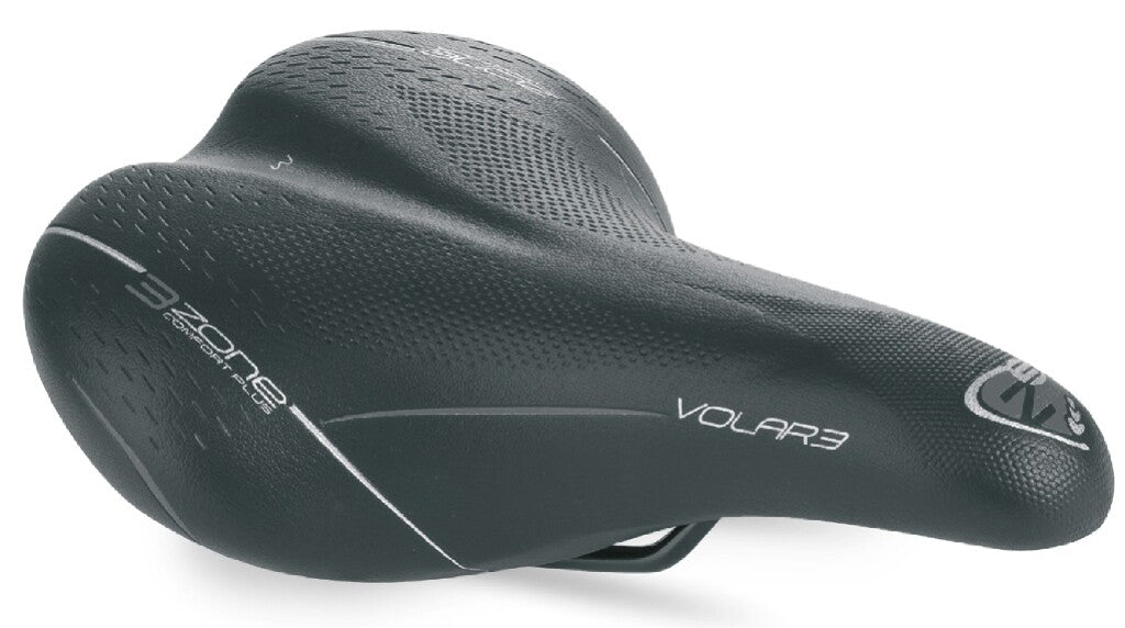 Zadel Selle Bassano Volare M X33 heren - zwart