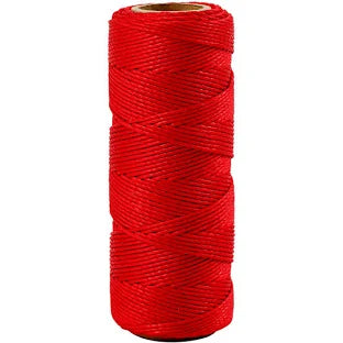 Creativ company bamboekoord, dikte 1 mm, rood, 65 m 1 rol