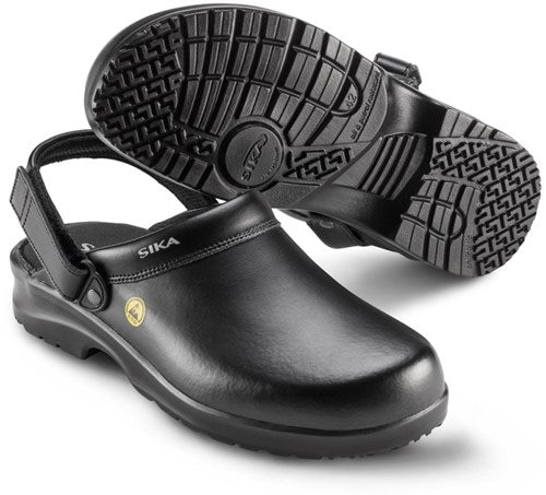 Sika fusion clog esd m. hielriempje ob src - 19467 zwart | zwart | maat 47 - 5703617108330