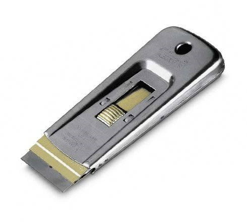 Stanley handgereedschap glasschraper metaal - 95mm x 40mm professional glass scraper - 0-28-500 - 0-28-500