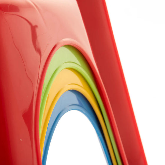 Starplay Speeltafel en Stoelen Set Junior Rood 5-delig