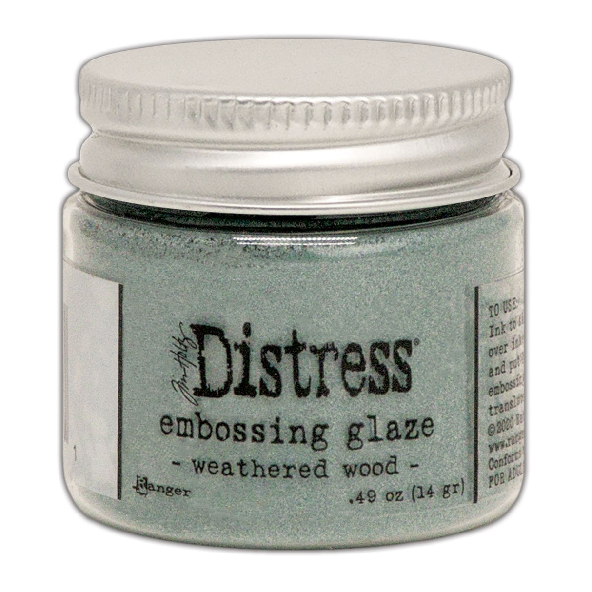 Ranger ink ranger • tim holtz distress embossing glaze weathered wood