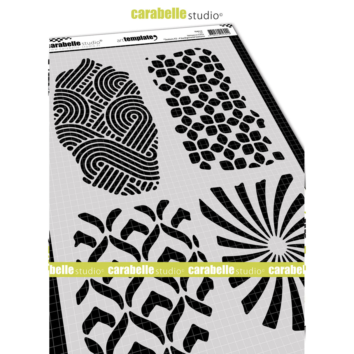 Carabelle studio • template a4 #2 4 background textures