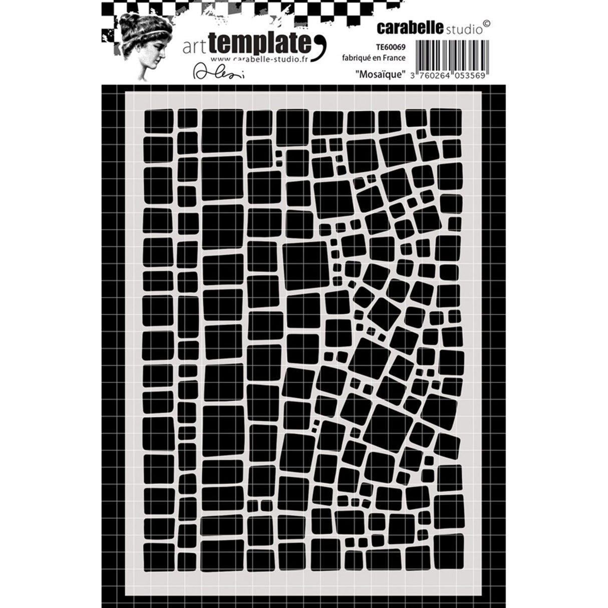 Carabelle studio • template 10,5x14,8cm mosaïque by alexi