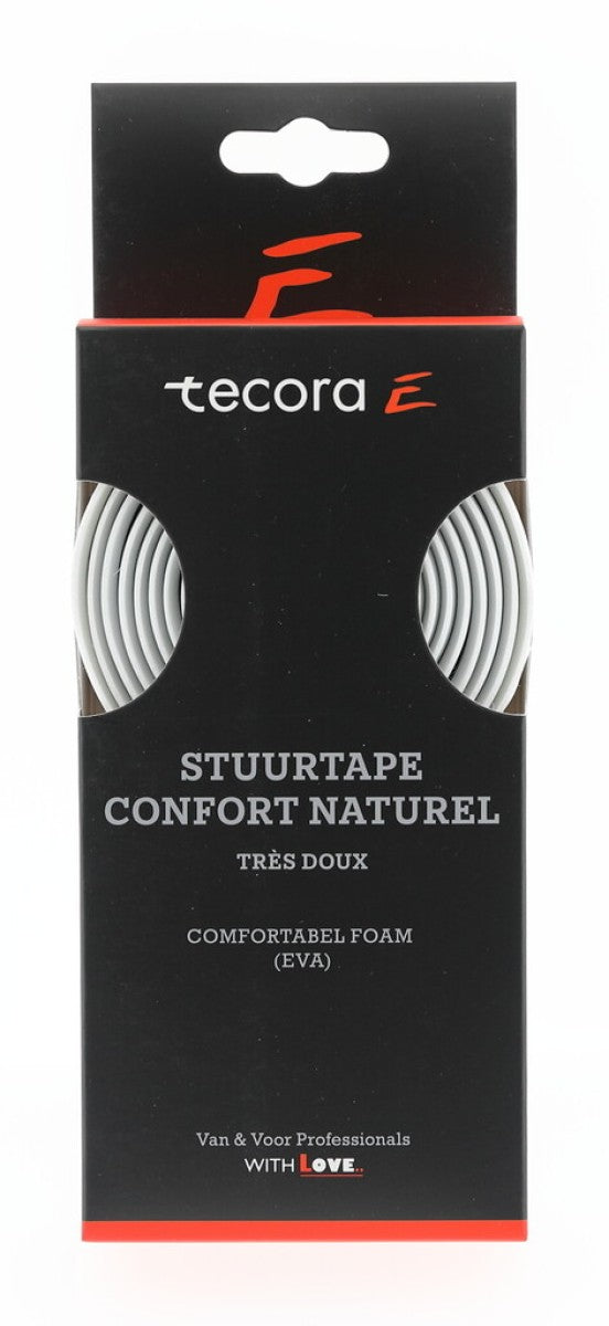 Buzaglo tecora e stuurlint confort naturel, ø2,5x30mm, 1.8m, wit