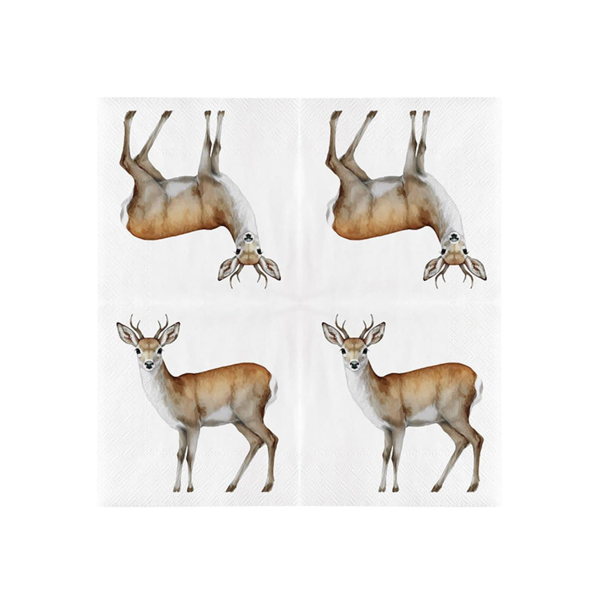 Esschert design papieren servetten ree 33x33cm fsc mix
