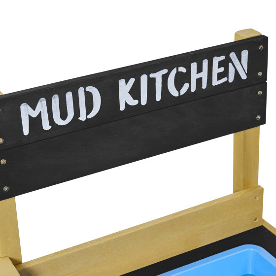 Tp toys Houten Modderkeuken met Oven, Spoelbak Accessoires
