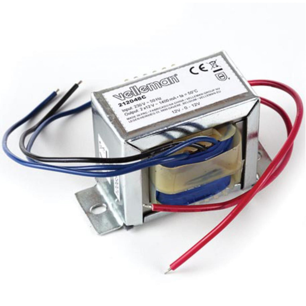 Open-chassis transformator