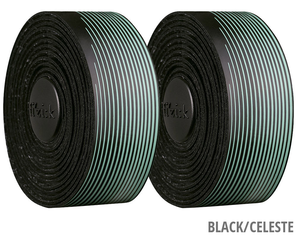 Fizik vento microtex tacky bicolor bar tape | black red
