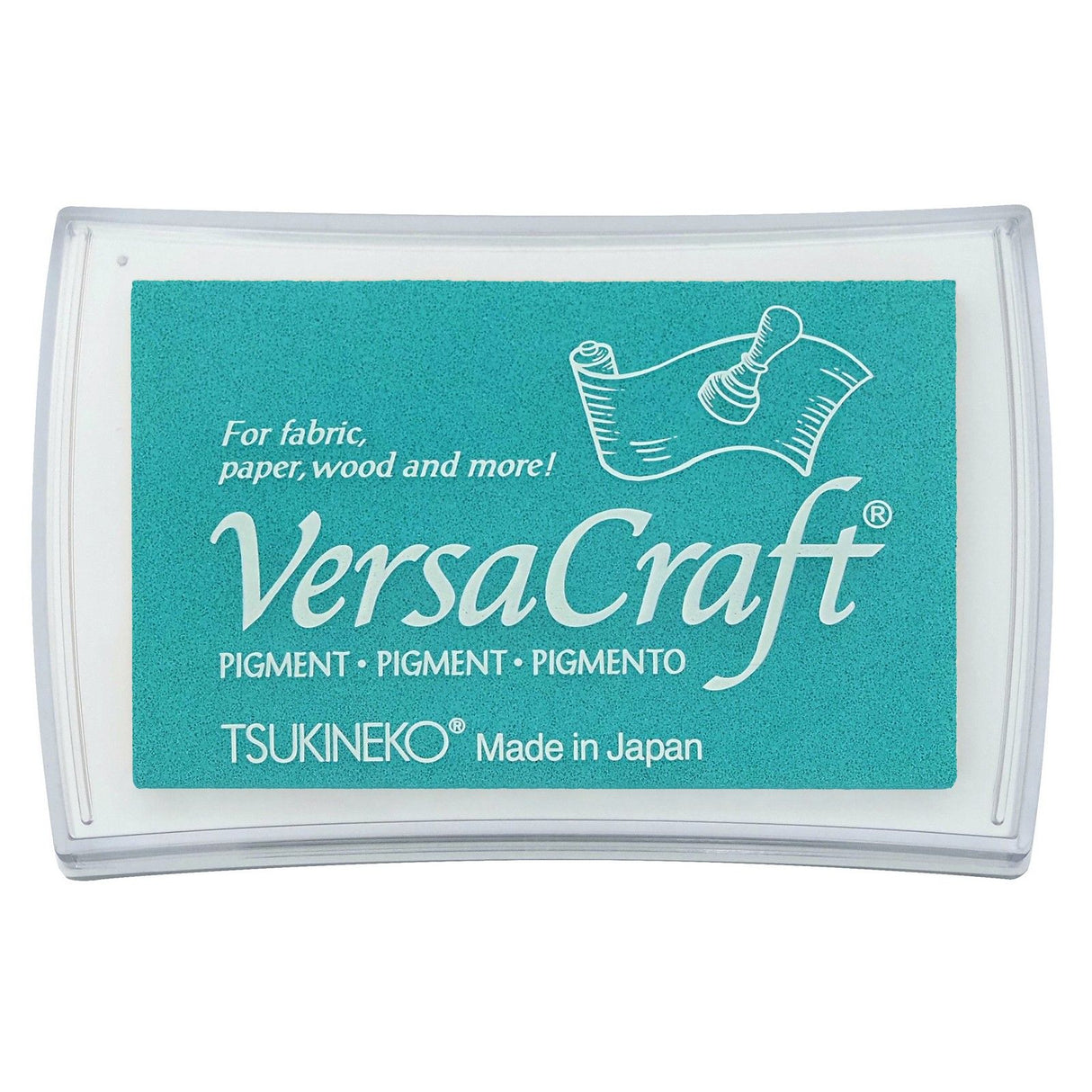 Tsukineko • versacraft stempelkussen groot aquamarine