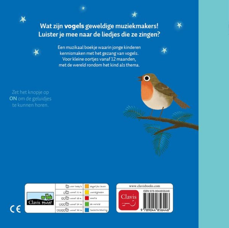 Clavis vogels (geluidenboekje)