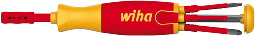 Wiha magazijnschroevendraaier | 6-delig | sleuf ph (+ -sl pzd) | vde-geïsoleerd | 1 stuk - 38611 38611