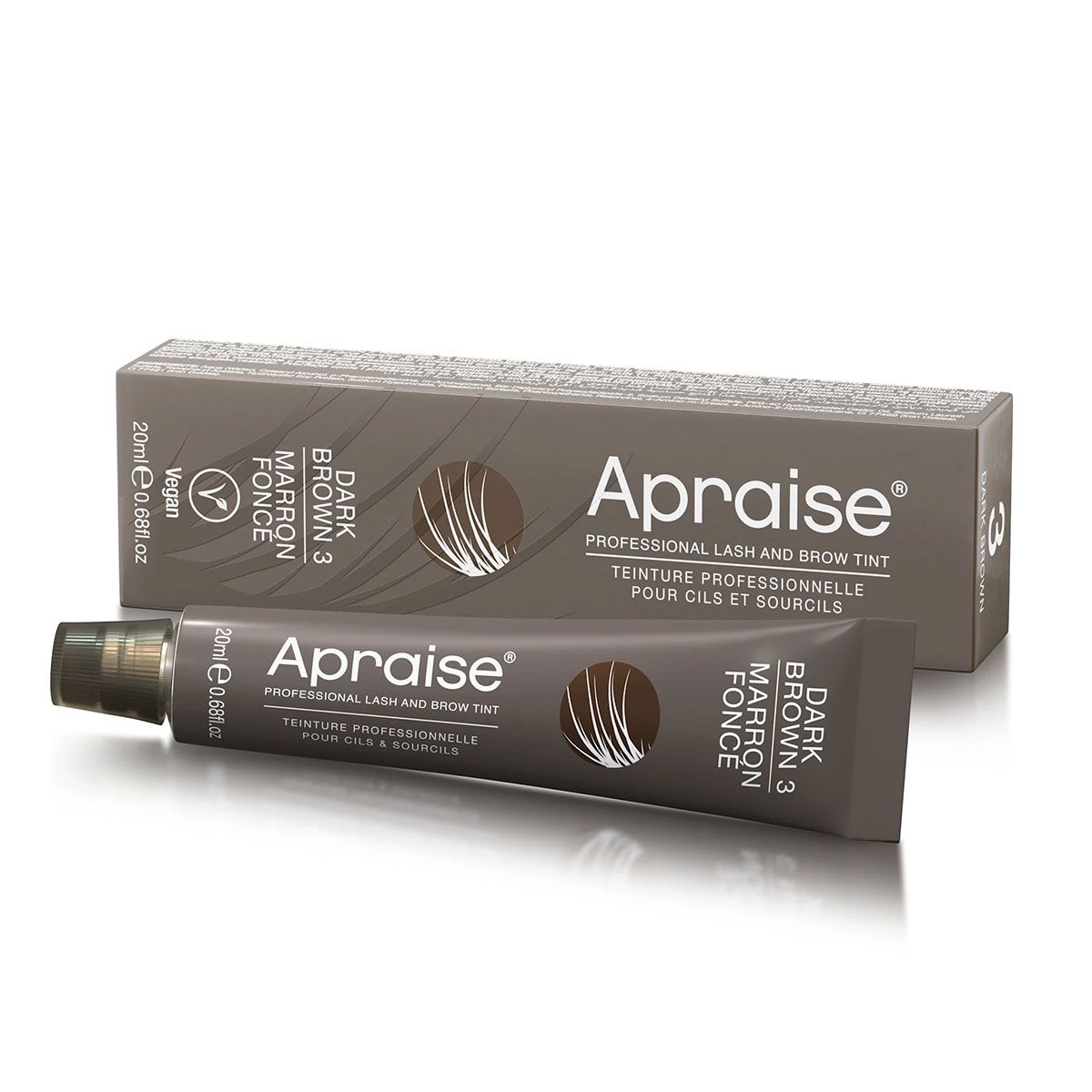 Apraise wimperverf donker bruin nr. 3