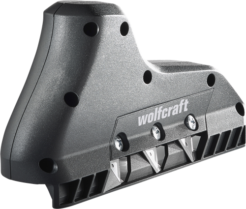 Wolfcraft - gipsschaaf - schaaf voor gips - 45 graden gipsplaten snijder - kantschaaf - 4009000