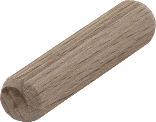 Wolfcraft gegroefde houten deuvels | buche | ø10 x 40mm | 120 stuks - 2909000