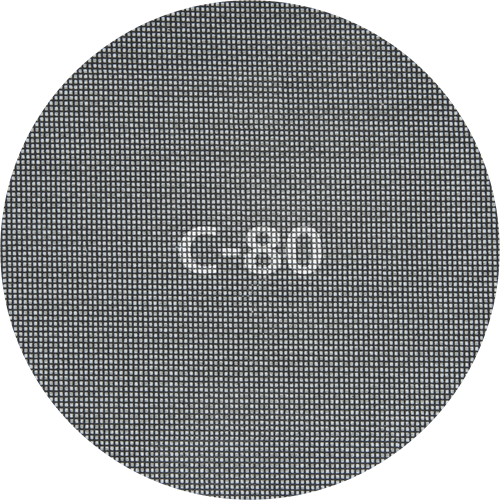 Wolfcraft schuurschijven stramien | sic | k80 | ø225mm | 5 stuks - 5617000