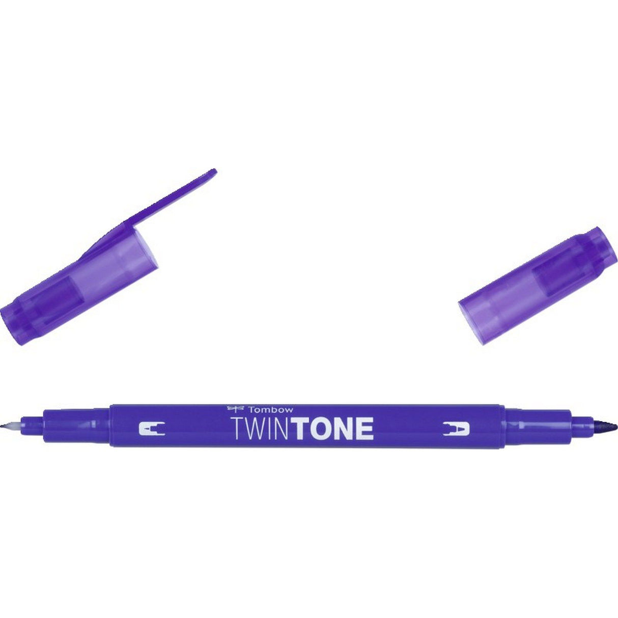 Tombow • twintone dual-tip brushpen prussian blue