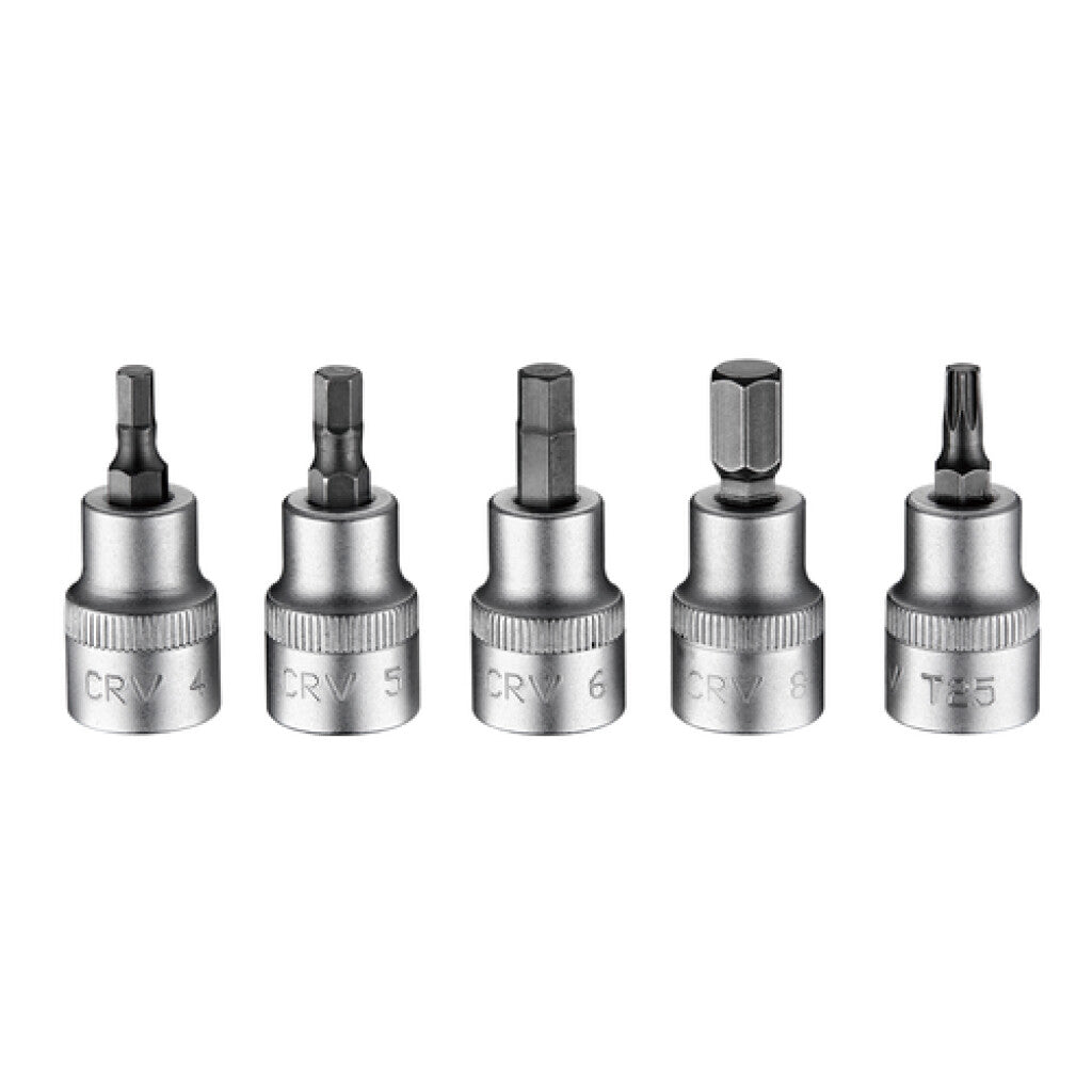 Icetoolz xpert koppenset: 4 5 6 8mm inbus en t25, e21s