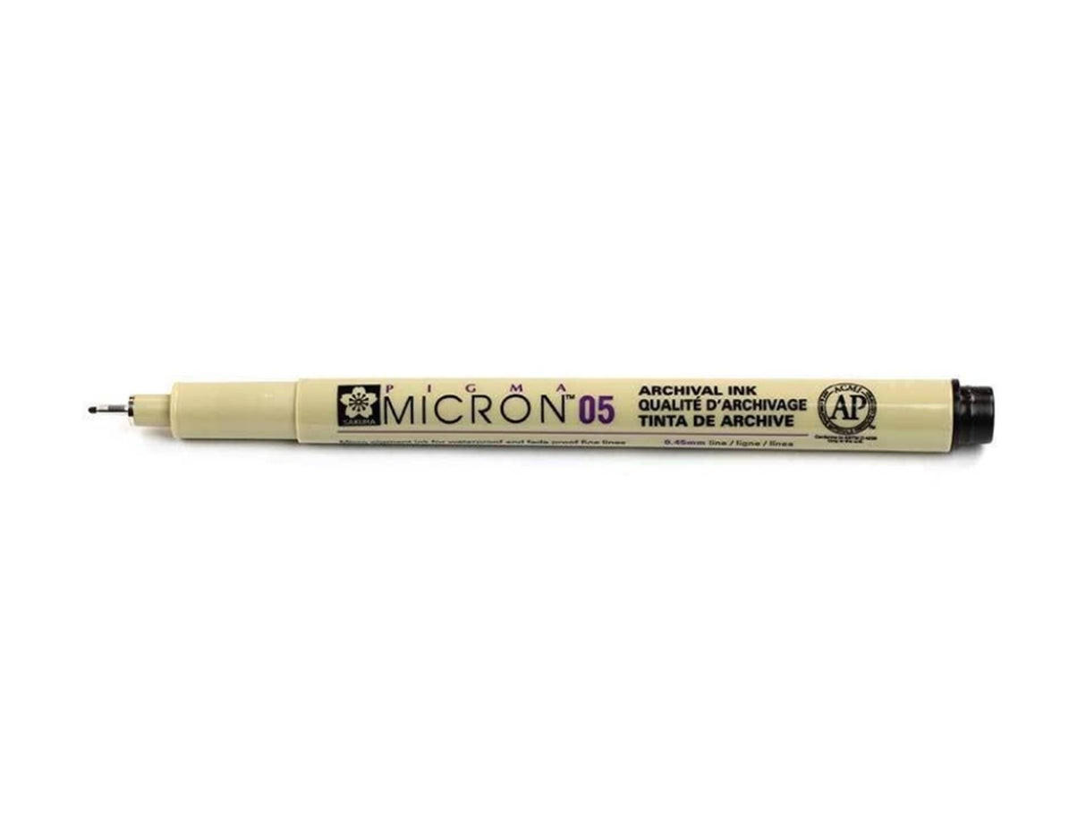 Bruynzeel sakura fineliner pigma 0,45mm zwart 12st