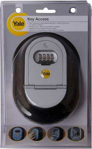 Yale y500 187 1 sleutelkluis | y500 187 1 | hxbxd: 187 x 130 x 39 mm - 10021438