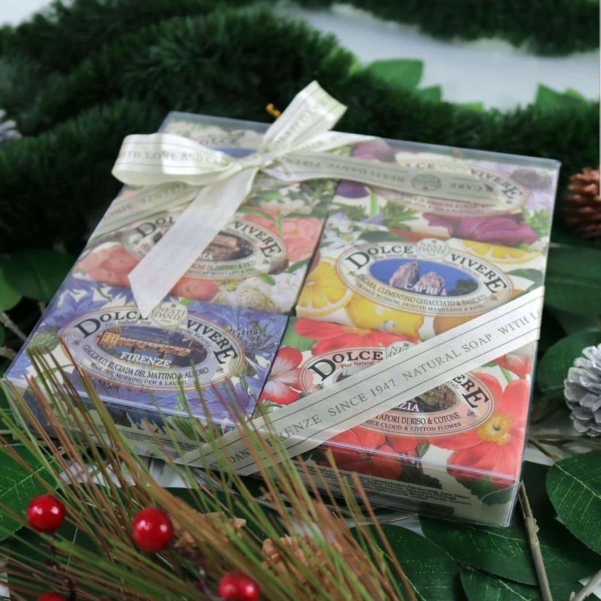 Nesti dante dolce vivere geschenkset zeep 6x150gr.