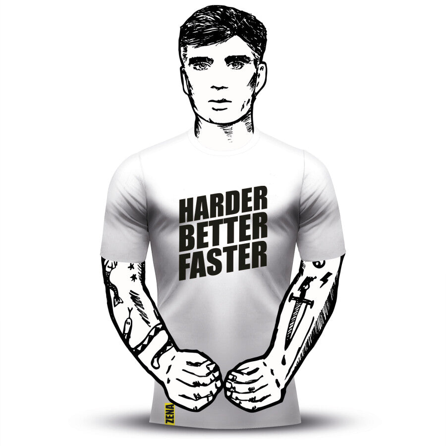Zena t-shirt hbf white l