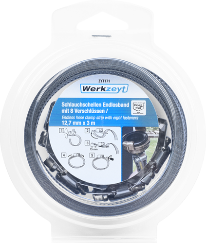 Werkzeyt slangklem oneindig 12,7mmx3m - zyt171