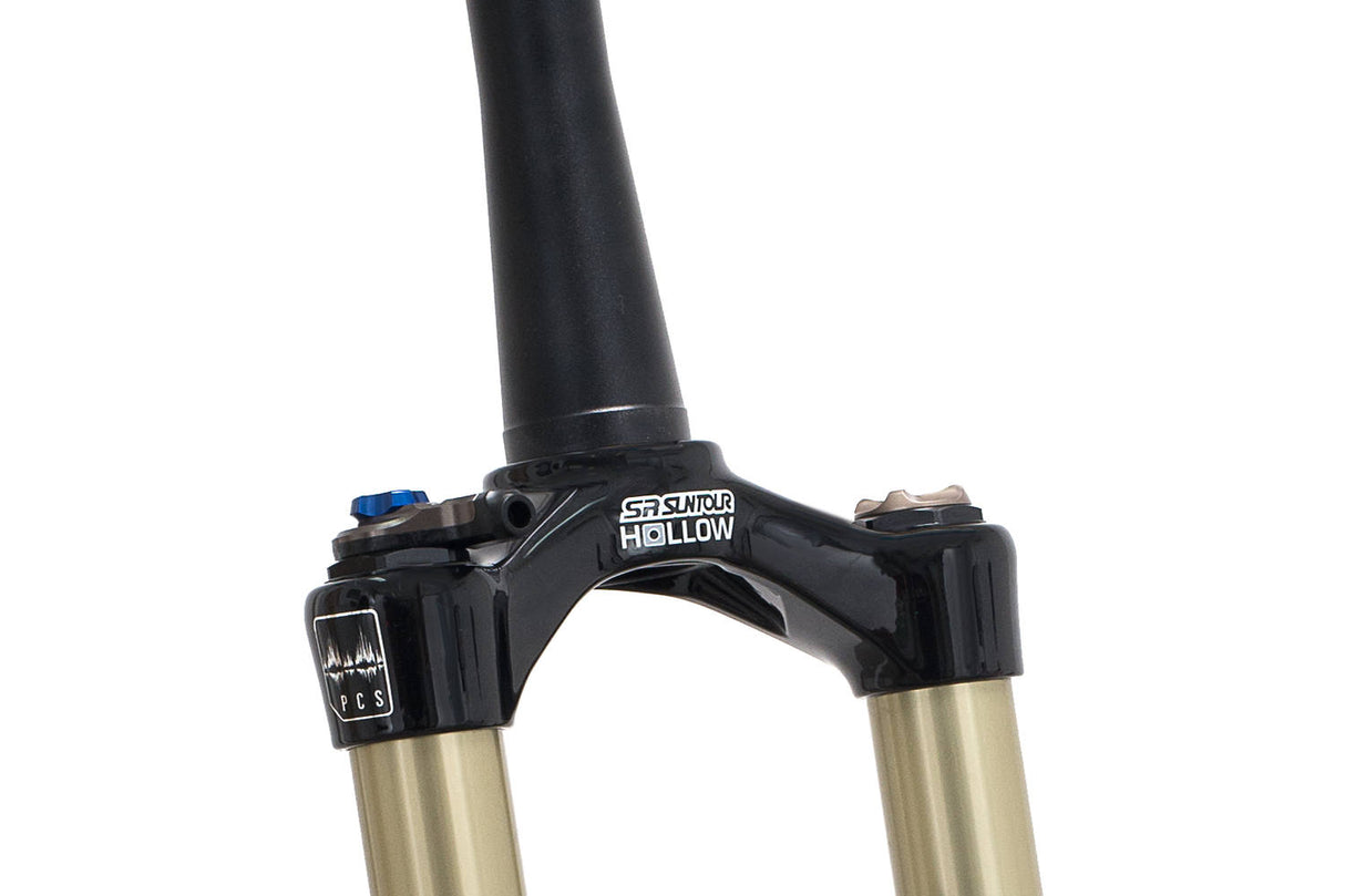 SrSuntour Suntour axon elite voorvork 29 tapered rl-rc pcs qlc 100mm zwart