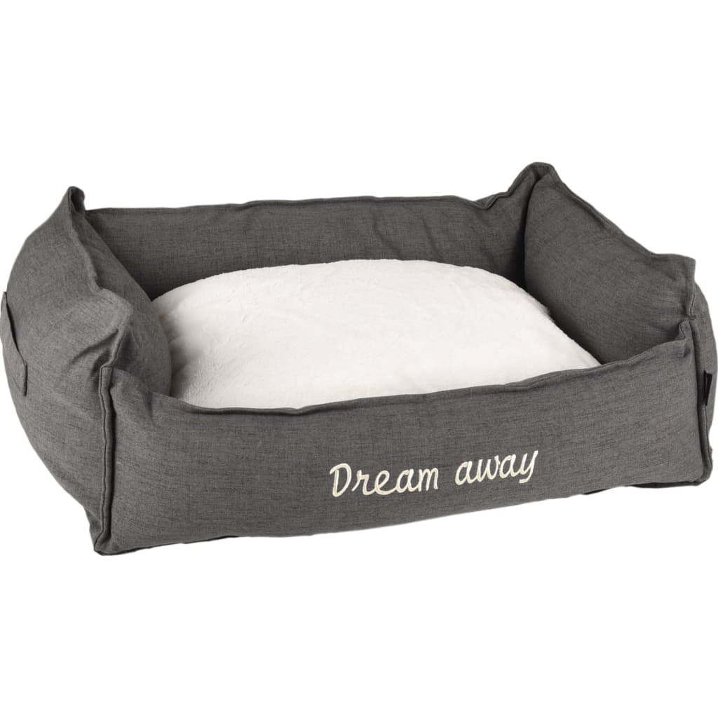 FLAMINGO FLAMINGO Hondenbed met rits Dream Away 90x70 cm grijs