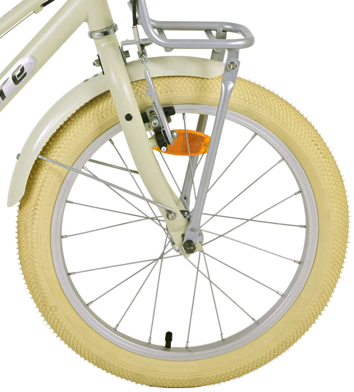 Volare Melody Kinderfiets - Meisjes - 18 inch - Zand - Twee handremmen