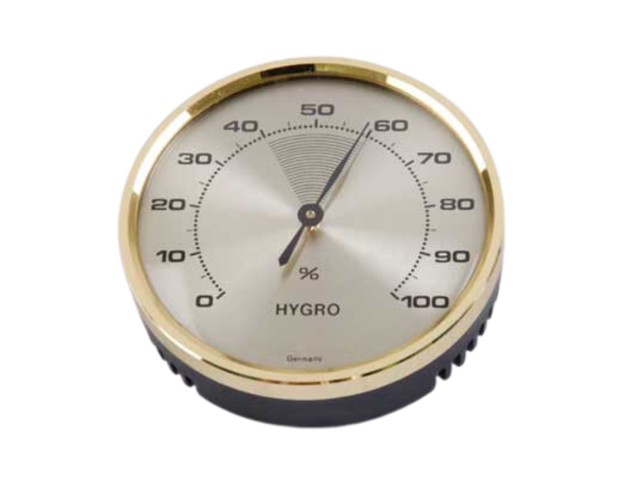 TFA Hygrometer analoog Messingring Ø71 mm