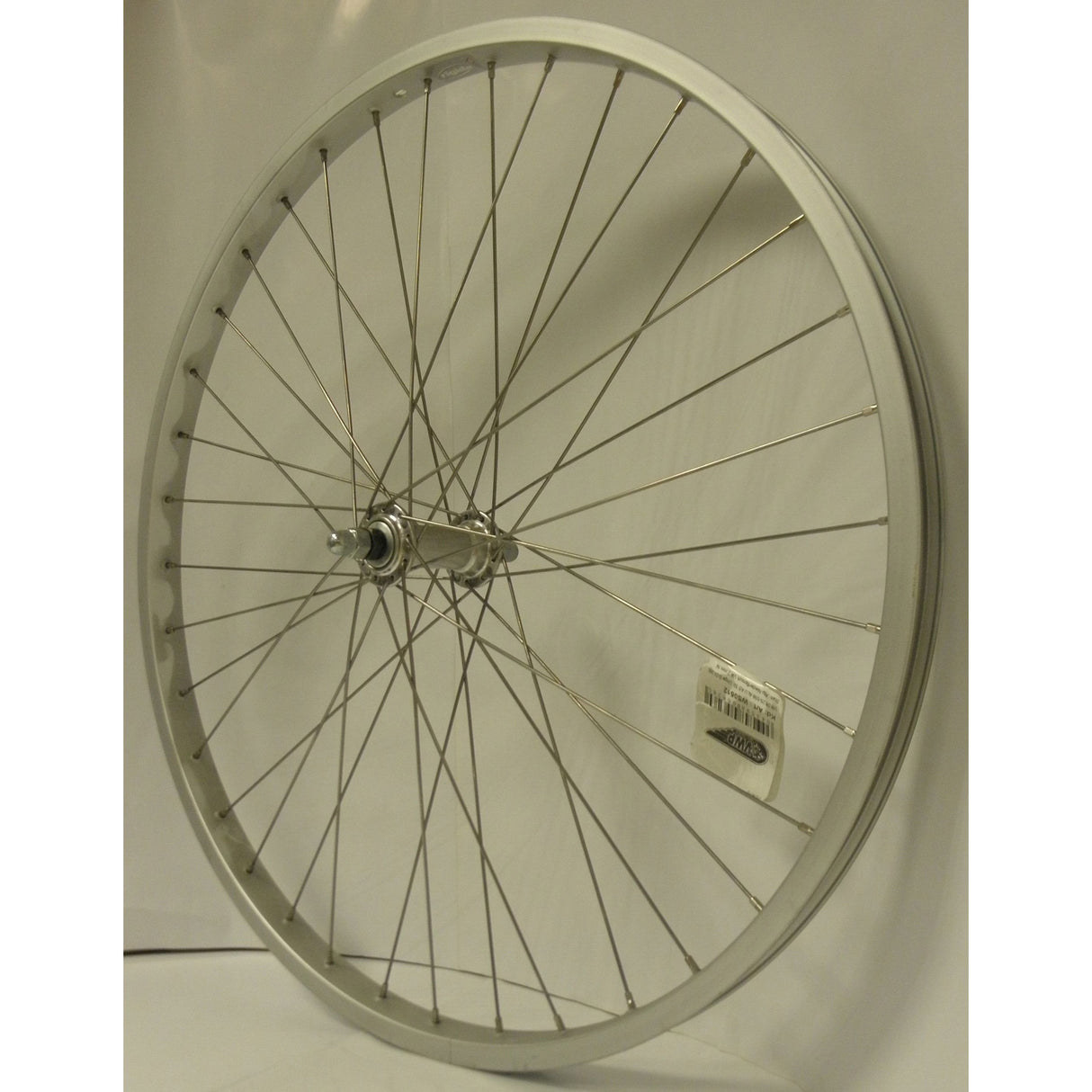 Voorwiel 26-1.75 559 alu sh32 spaak 14 rvs zilver