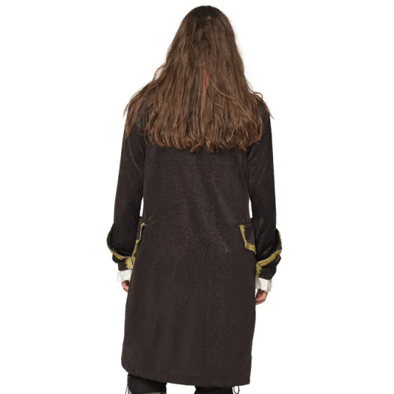 Boland Piratenjas Heren Polyester Zwart Goud Maat 50