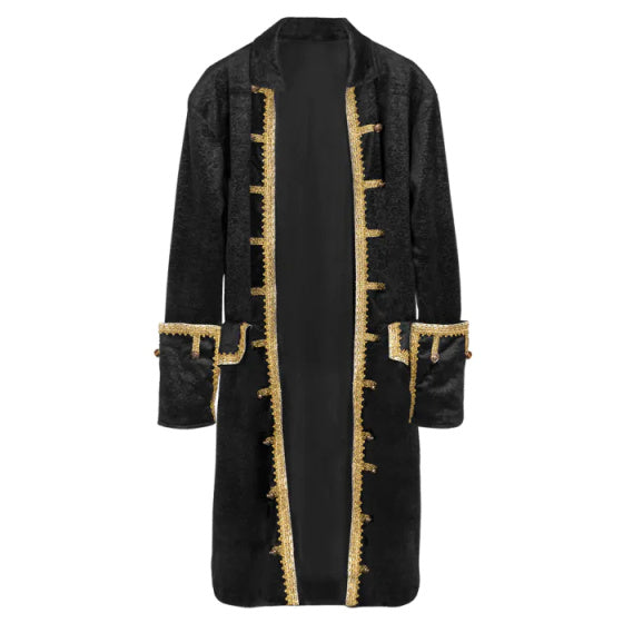 Boland Piratenjas Heren Polyester Zwart Goud Maat 50