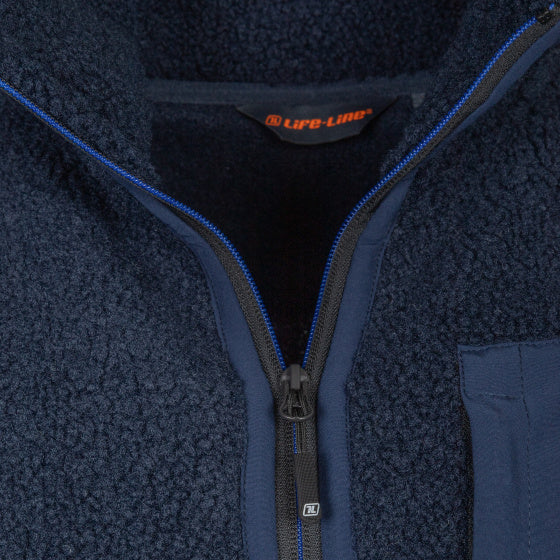 Life line Artic Sherpa Fleece Jack heren blauw maat L