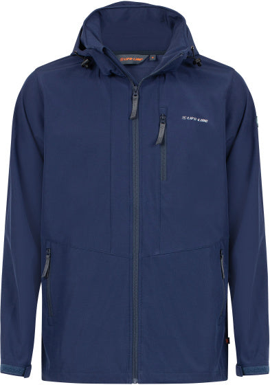Life line Hidde Softshell Jas Heren Blauw Maat L (48)