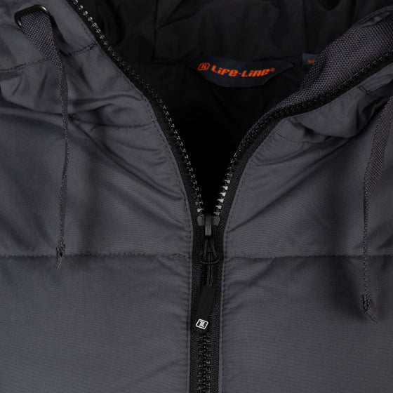 Life line Howitt Fake Down Parka dames grijs maat S