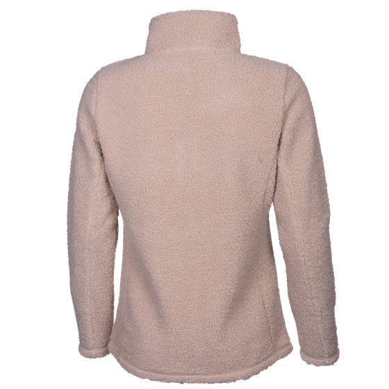Life line Lorne Sherpa Fleecejas dames beige maat L
