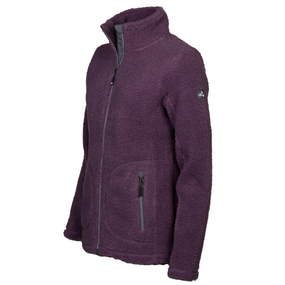 Life line Lorne Sherpa Fleecejas dames paars maat XXL