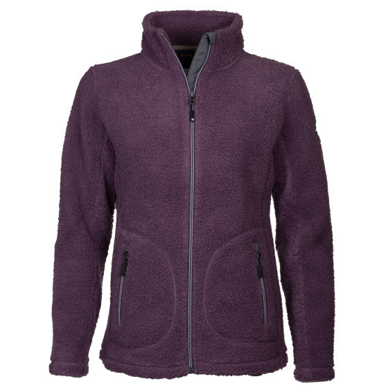 Life line Lorne Sherpa Fleecejas dames paars maat S