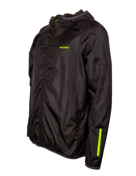 Rucanor Dylan running jacket heren zwart maat L