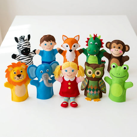 Handpoppen hand puppets speelgoed