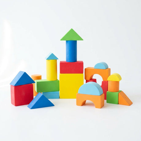 Schuimrubberblokken foam building blocks