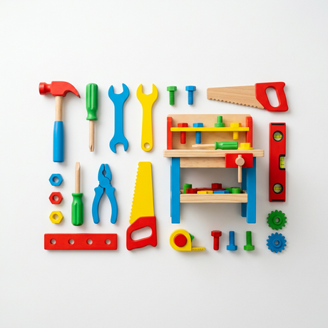 Speelgoedgereedschap toy tools