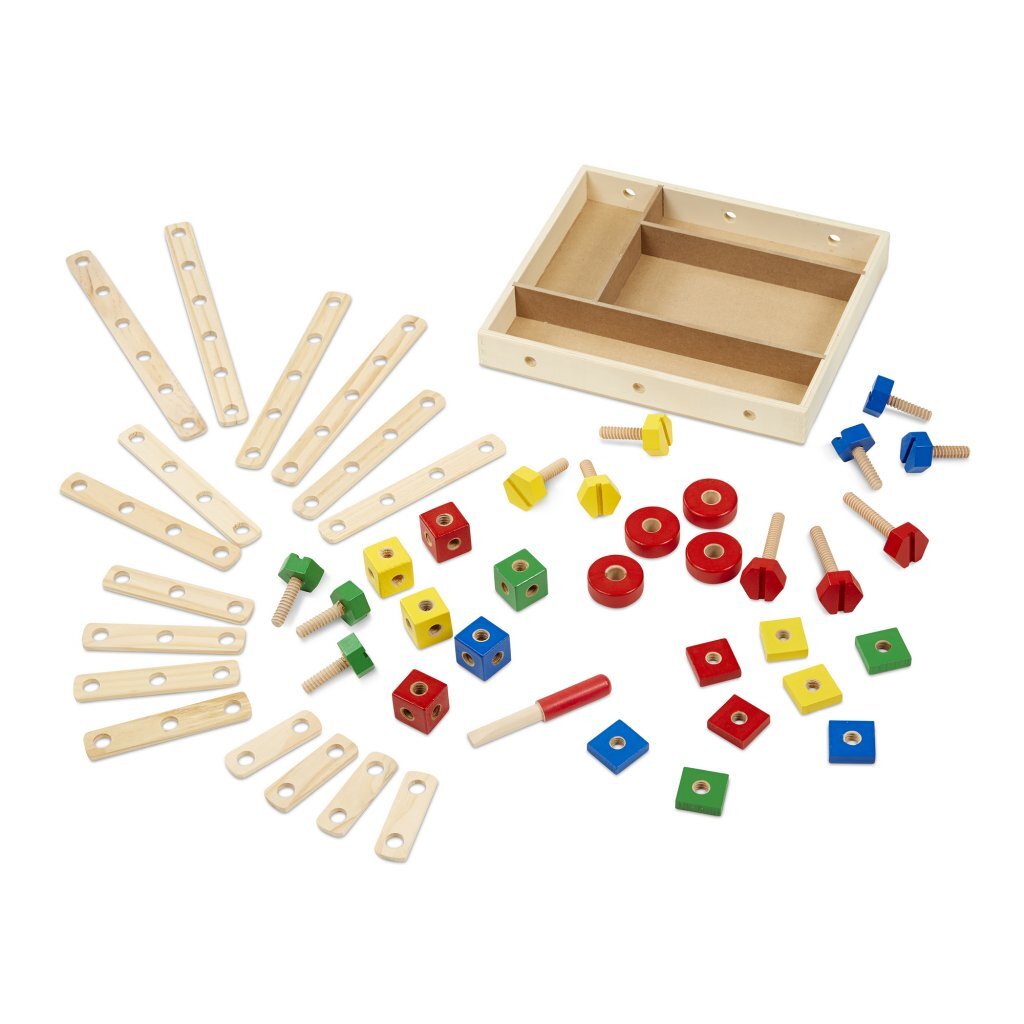 Melissa doug melissa doug houten constructie set 48-delig