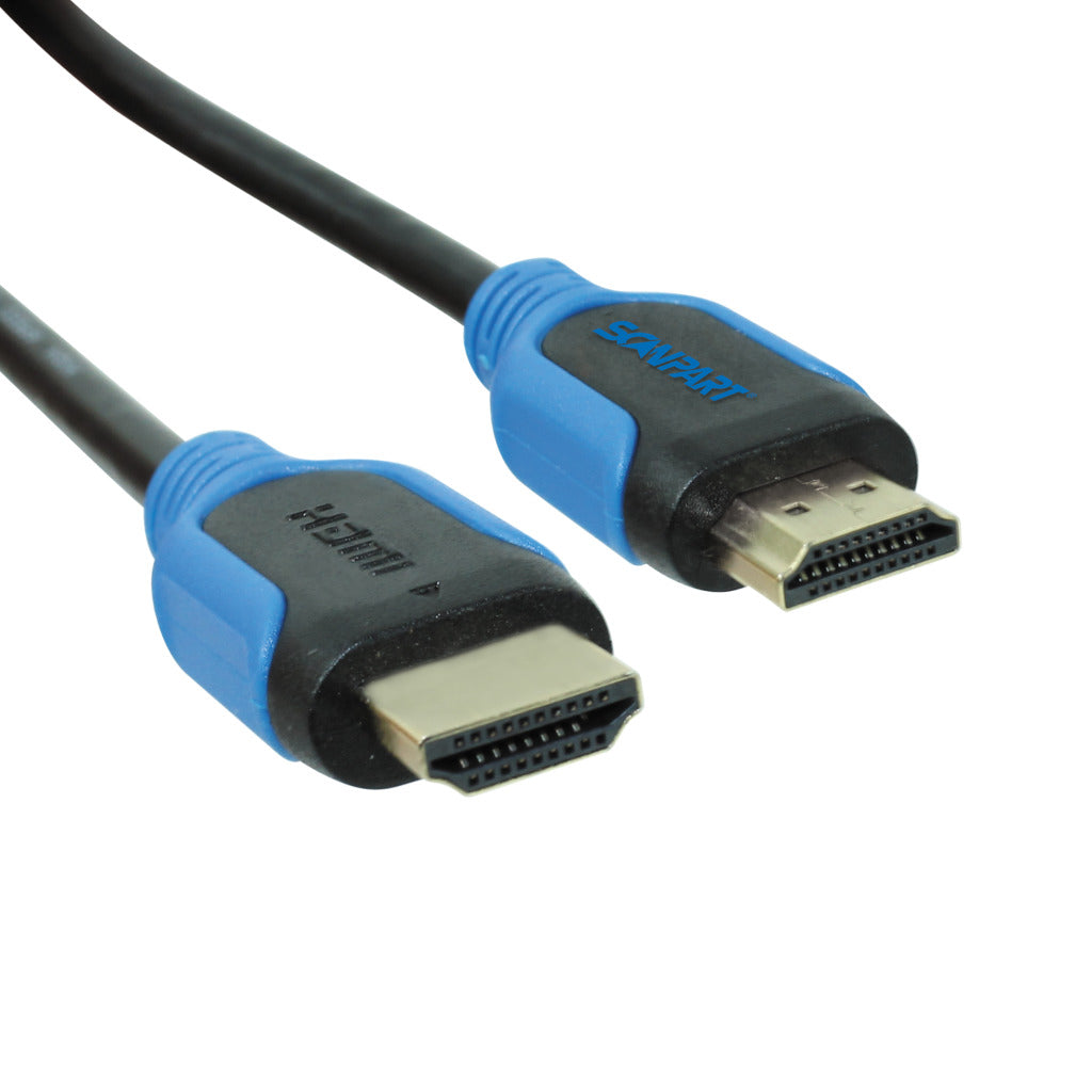 Scanpart hdmi kabel blauw 1,5m